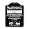 Signmission Permit Parking Only Unauthorized Vehicles Will Be Towed at Vehicle Owners Expense To, BW-1824-23309 A-DES-BW-1824-23309 - alternate 1